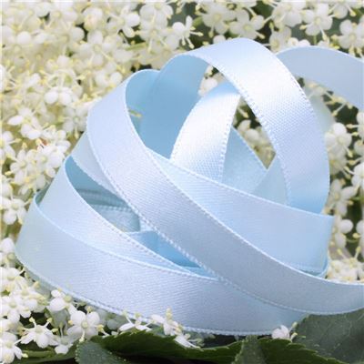 10mm Satin Ribbon - Sky